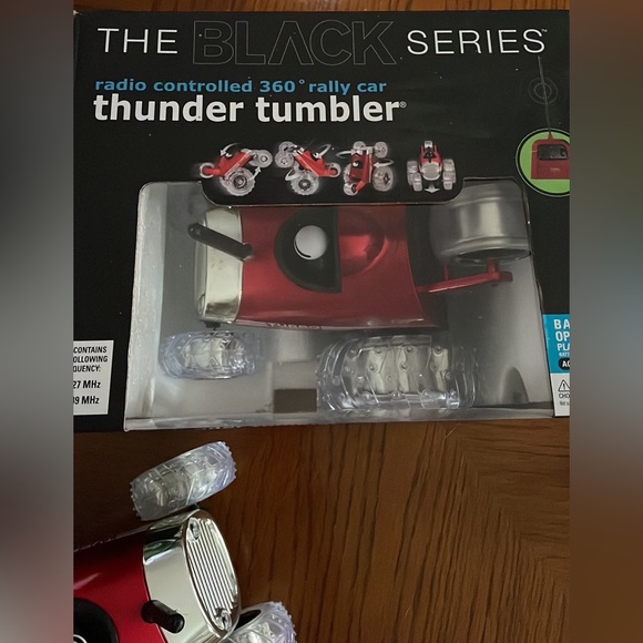NIB Radio Controlled 360 Rally Car Thunder Tumbler Red - Picture 6 of 14